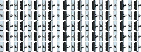 Jagwire Basics X-Caliper Brake Pads - Threaded Black Box of 50 Pairs