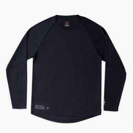 Long Sleeve Mountain Bike Jersey - Black - XL