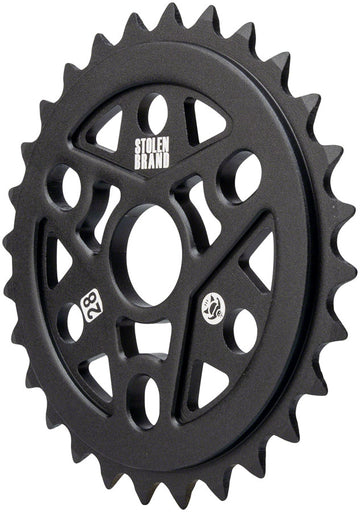 Stolen Sumo III Sprocket - 28t  6.0mm Thickness Aluminum Black