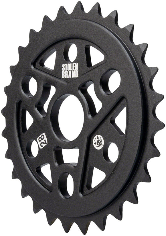 Stolen Sumo III Sprocket - 28t  6.0mm Thickness Aluminum Black