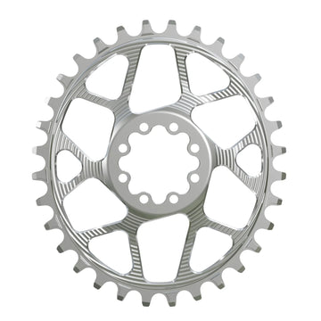 Works Components Oval Chainring SRAM 8-Bolt 30T Boost 3mm Slv