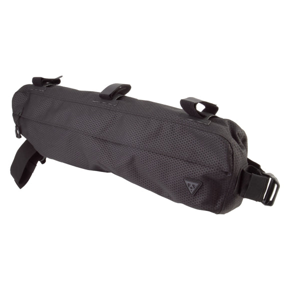Topeak MidLoader 6.0L Velcro Straps 21.5x5.3x2.4` 366 c.i. Black