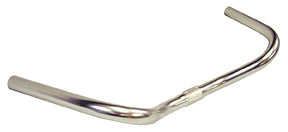 Nitto Swept Back Handlebar 25.4mm Bar Clamp 70 Degree Bend 65mm Rise 485mm Width Alloy Silver