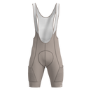 Panache Women's Cargo Pocket Bib Short - Khaki Grey-1