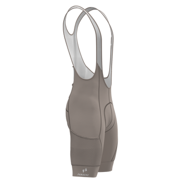 Panache Women's Cargo Pocket Bib Short - Khaki Grey - 0