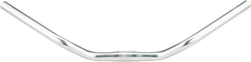 MSW 25.4 Urban Cruiser Bar 620mm Wide 55mm Rise 40 degreeSweep Silver