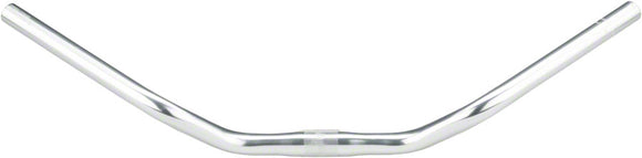 MSW 25.4 Urban Cruiser Bar 620mm Wide 55mm Rise 40 degreeSweep Silver