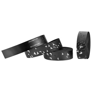 Ciclovation Leather Touch Minimalism Fly Handlebar Tape Blk/Blk