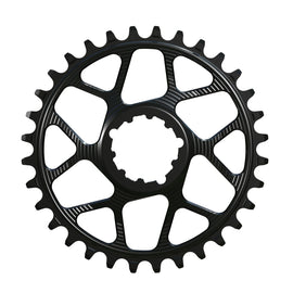Works Components Round Chainring SRAM 3-Bolt 28T Boost 3mm Blk