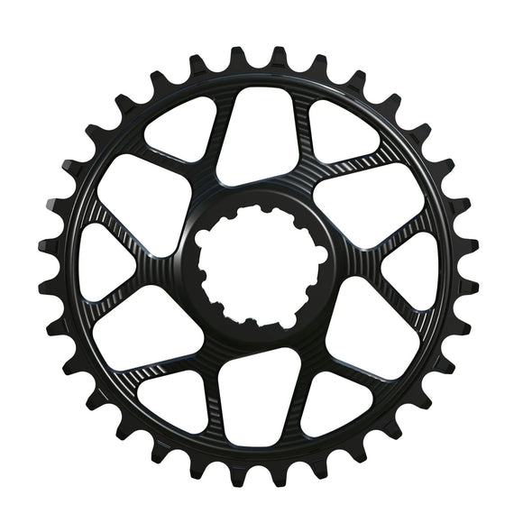 Works Components Round Chainring SRAM 3-Bolt 28T Boost 3mm Blk