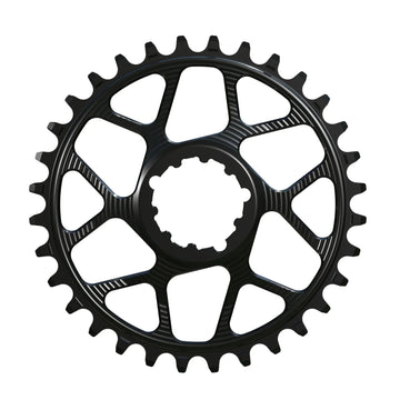 Works Components Round Chainring SRAM 3-Bolt 30T Boost 3mm Blk