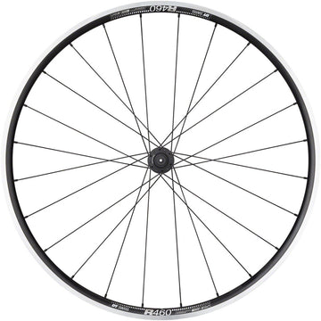 Quality Wheels DT 240/DT R460 Front Wheel - 700 QR x 100mm Rim Brake BLK 24H