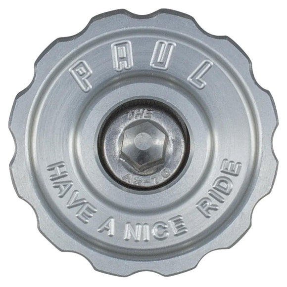 Paul Components The Rook 5mm Aluminum Top Cap Silver