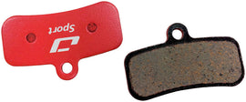Jagwire Mountain Sport Disc Brake Pads - Semi-Metallic Steel Backed Fits Riderever Attack-XTE Cargo-XT 4-Piston