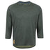 Men's Canyon Merino 3/4 Sleeve Jersey - CAMP GREEN HEATHER / XXL