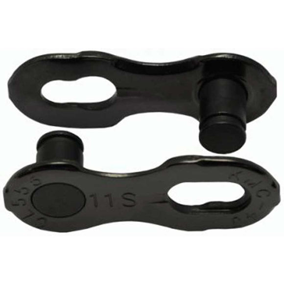 KMC MissingLink-11 DLC Connector - 11-Speed Black 2 Pairs/Card