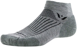 Swiftwick Pursuit Ankle Socks - Heather Small