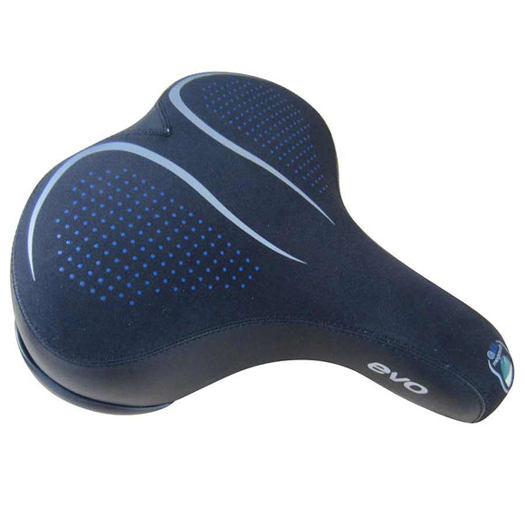 EVO Gel Comfort 280 ES-L Saddle 300 x 280mm Unisex Black