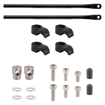 Racktime Mounting Kit  Black Shine Evo