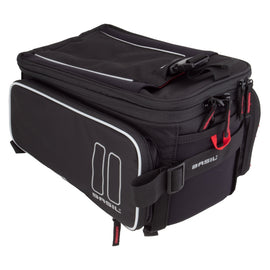 Basil Sport Design Trunk Bag UBS / Straps 14.2x10.6x7` 427 c.i. Black