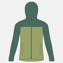 Men's Canyon 2.5L WxB Rain Jacket - PALE PINE/LICHEN / XXL