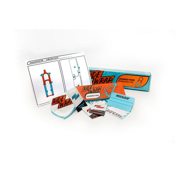RideWrap Covered MTB Fork Protection Kit - Matte