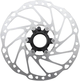 Shimano STEPS RT-EM600-M Disc Brake Rotor Integrated Speed Sensor Magnet - 203mm Center Lock For eBike Silver