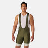 Men's Attack Bib Shorts - OLIVE NIGHT/LINT / S