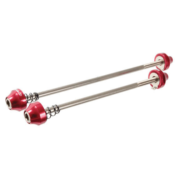 Halo Hex Key Wheel Skewers F/R Red