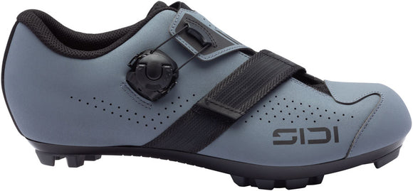 SIDI Aertis Mega MTB Clipless Shoes - Men's Gray/Black 50
