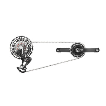 SRAM XX SL T-Type Eagle AXS Power Meter Groupset 170mm Blk