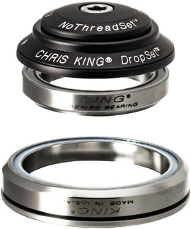 Chris King DropSet 3 Headset - 1-1/8 - 1.5" 41/52mm 36 Deg Matte Black
