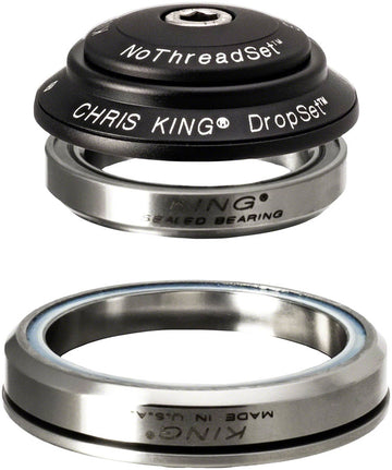 Chris King DropSet 3 Headset - 1-1/8 - 1.5" 41/52mm 36 Deg Matte Black