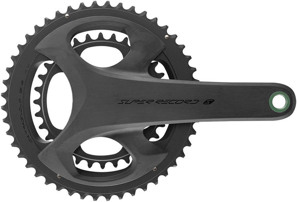 Campagnolo Super Record S Wireless Crankset - 165mm 12-Speed 45/29t Campy 121/88 Asym BCD Ultra Torque Spindle Carbon