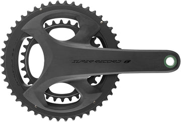 Campagnolo Super Record S Wireless Crankset - 165mm 12-Speed 50/34t Campy 121/88 Asym BCD Ultra Torque Spindle Carbon
