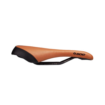 SDG Allure V2 Saddle Lux-Alloy Rails Brown/Black