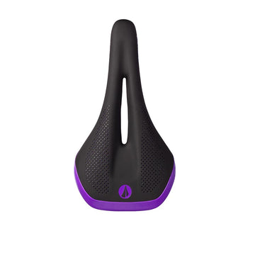 SDG Allure V2 Saddle Lux-Alloy Rails Black/Purple