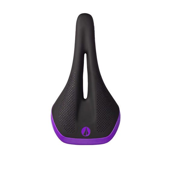 SDG Allure V2 Saddle Lux-Alloy Rails Black/Purple
