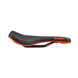 SDG Bel-Air V3 Max Saddle Lux-Alloy Rails Black/Orange