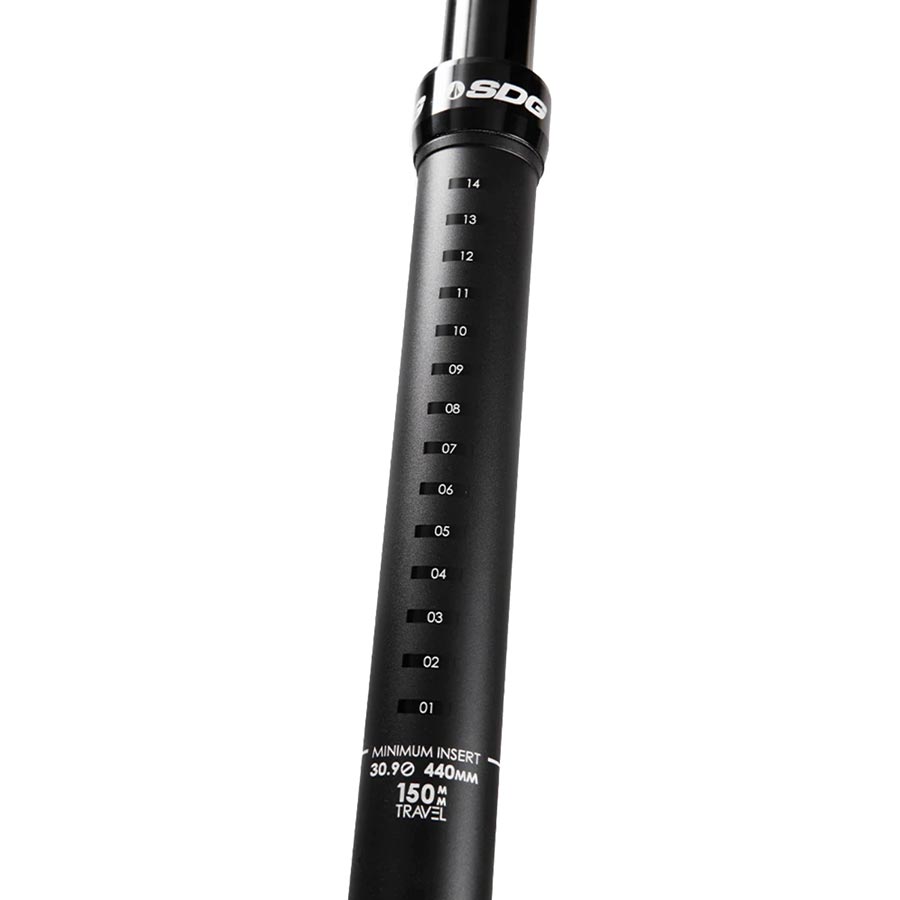 SDG Components Tellis Dropper Seatpost 30.9mm 575mm Travel: 200mm Offset: 0mm Remote: On handlebar