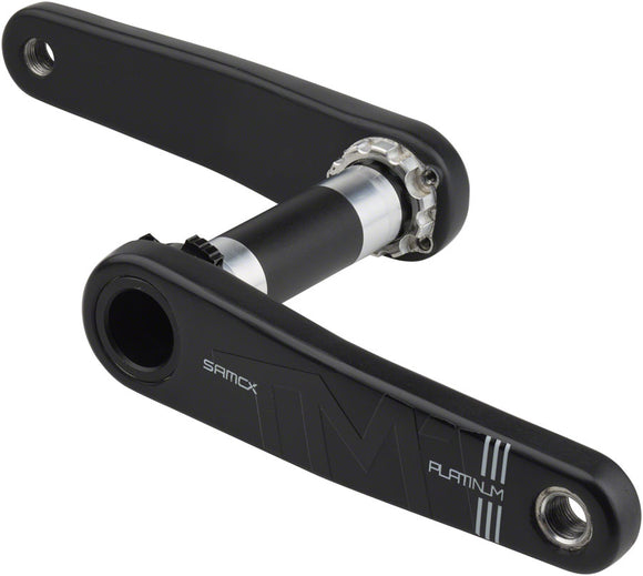 Samox Platinum TM-1 Carbon Crankset - 165mm 3-Bolt Direct Mount DUB Spindle BLK
