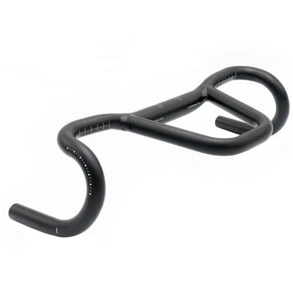 Redshift Sports Kitchen Sink Drop Bar w/ Loop 10 deg - 44cm Black