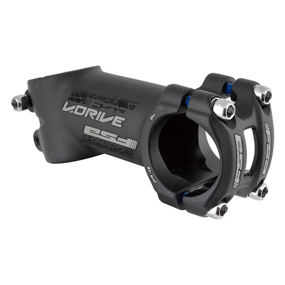 Full Speed Ahead V-Drive Stem - 80mm 31.8 clamp +/-17 1 1/8" Aluminum Black