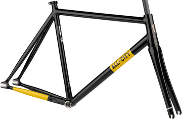 All-City Thunderdome Frameset - 700c Aluminum Gold Fang 49cm