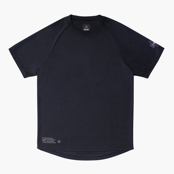 Short Sleeve Mountain Bike Jersey - Black - L