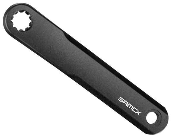 Samox E3 BR Ebike Crank Arm Set - 165mm Specialized w/BROSE ISIS Spindle 0mm offset Right / 5mm offset Left BLK