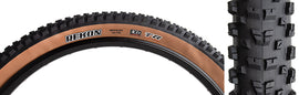 Maxxis Rekon Tire - 29 x 2.6 Tubeless Folding BLK/Dark Tan Dual EXO Wide Trail