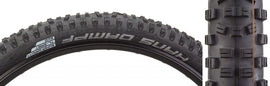 Schwalbe Hans Dampf II Addix Mountain Tire 275x2.35 Folding Tubeless Ready Addix Soft Super Gravity 67TPI Black