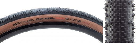 Schwalbe G-One RS Pro E25 Tire 700x35 Pro TLE Tanwall