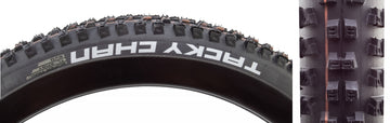 Schwalbe Tacky Chan Tire - 29 x 2.40 Tubeless Folding BLK Evolution Line Super Trail Addix Soft E-50
